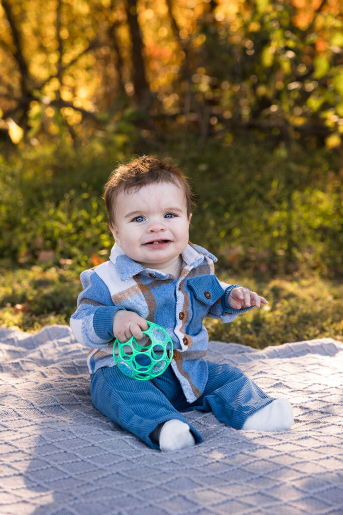 9-month-old baby photography in Raleigh, NC